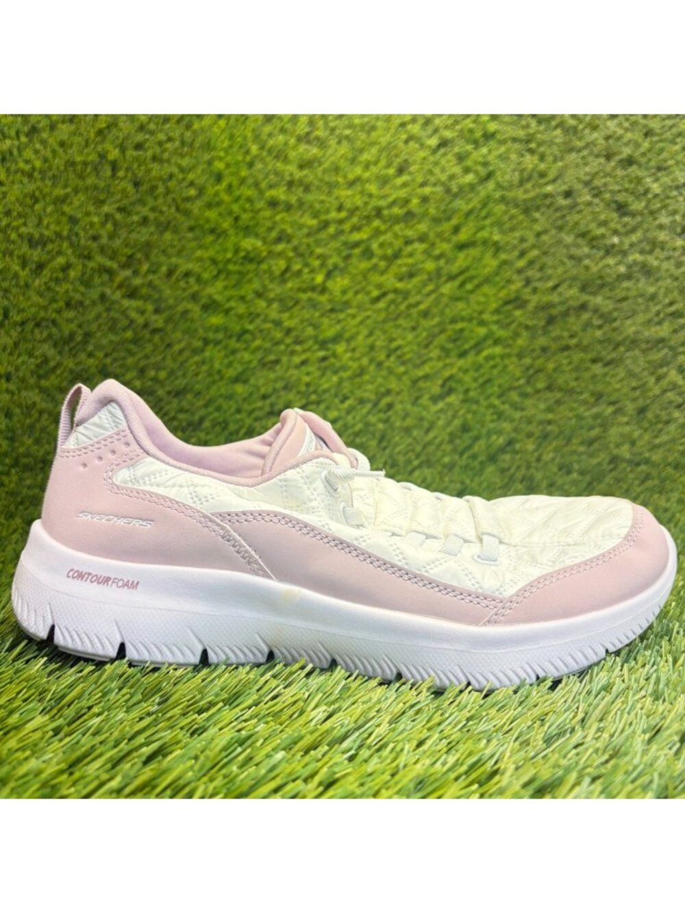 Skechers Summits Contour Foam-Cozy Womens Size 7 Lavender Running Shoes Sneakers